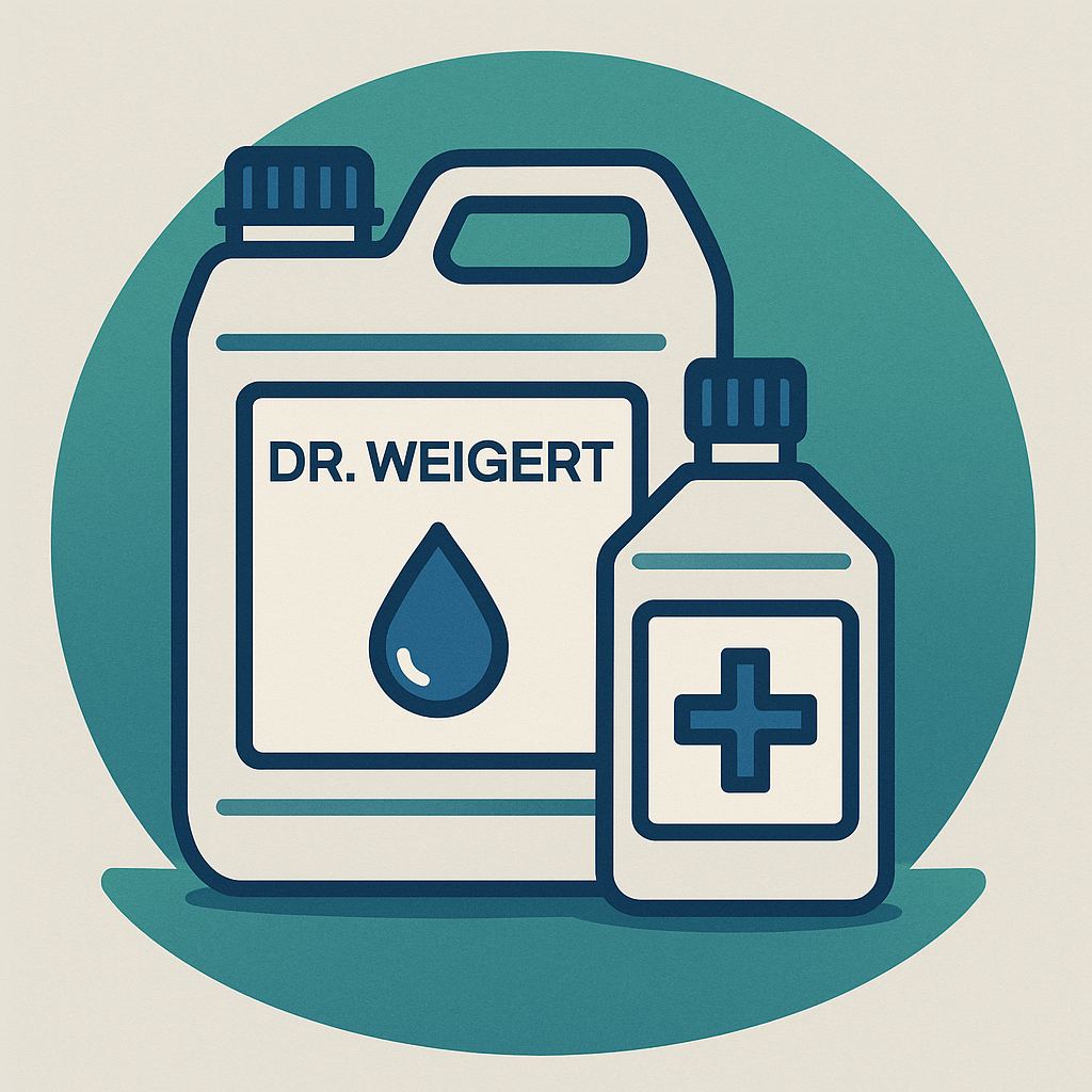Čistící a dezinfekční prostředky Dr. Weigert